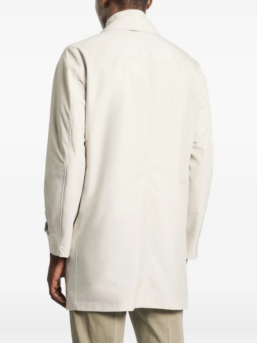  Fay Morning Button Coat - Neutrals 