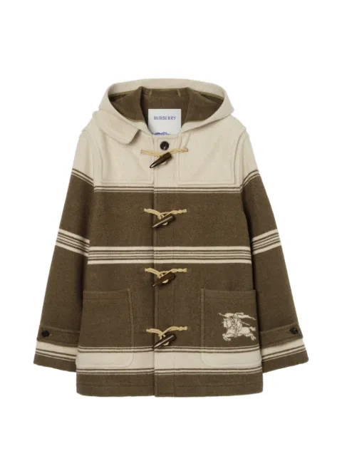 Burberry Short Wool Blend Harrogate Duffle Coat