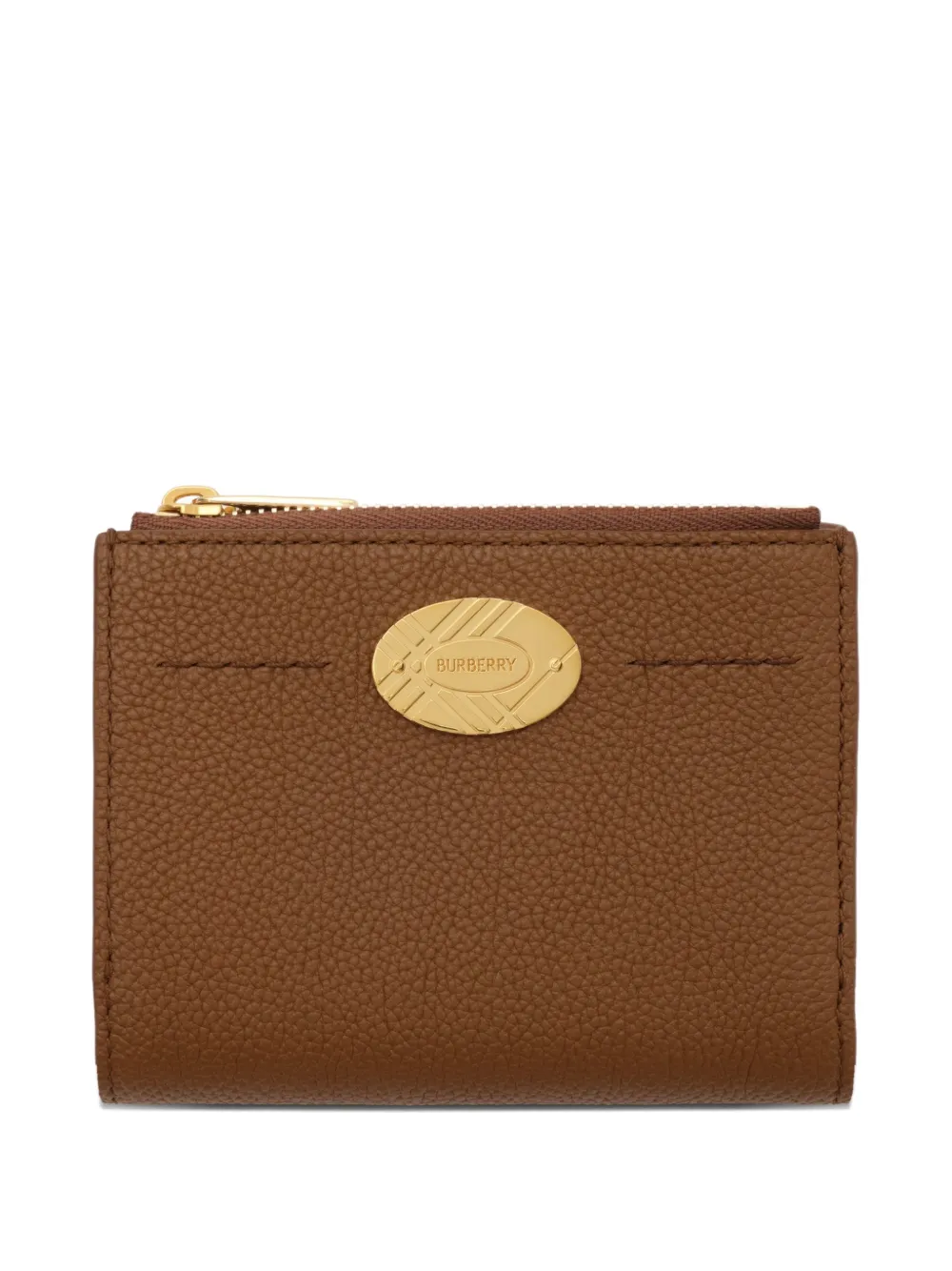 Burberry Portafoglio bi-fold a quadri - Marrone