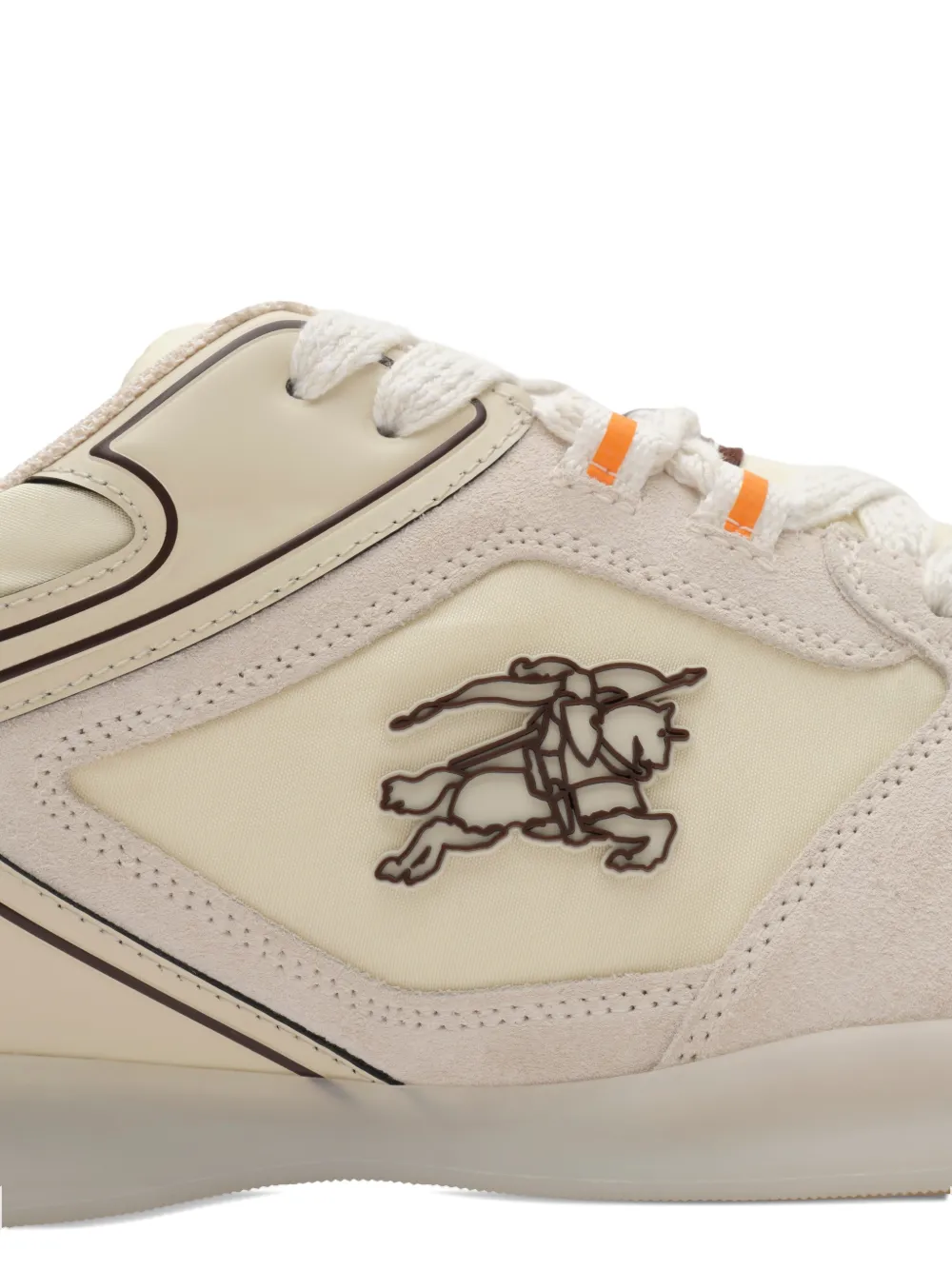Burberry Sneakers met ruiterapplicatie Beige
