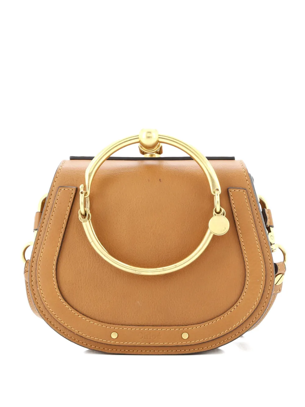 Chloé Pre-Owned Nile Leather Small crossbody bag - Marrone