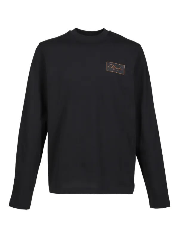 Moncler パッチ Tシャツ | ブラック | FARFETCH JP
