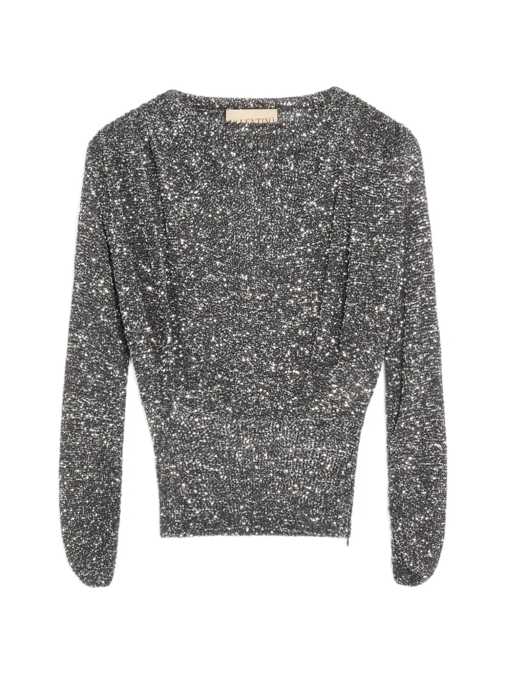 Valentino Garavani Maglione con paillettes - Nero