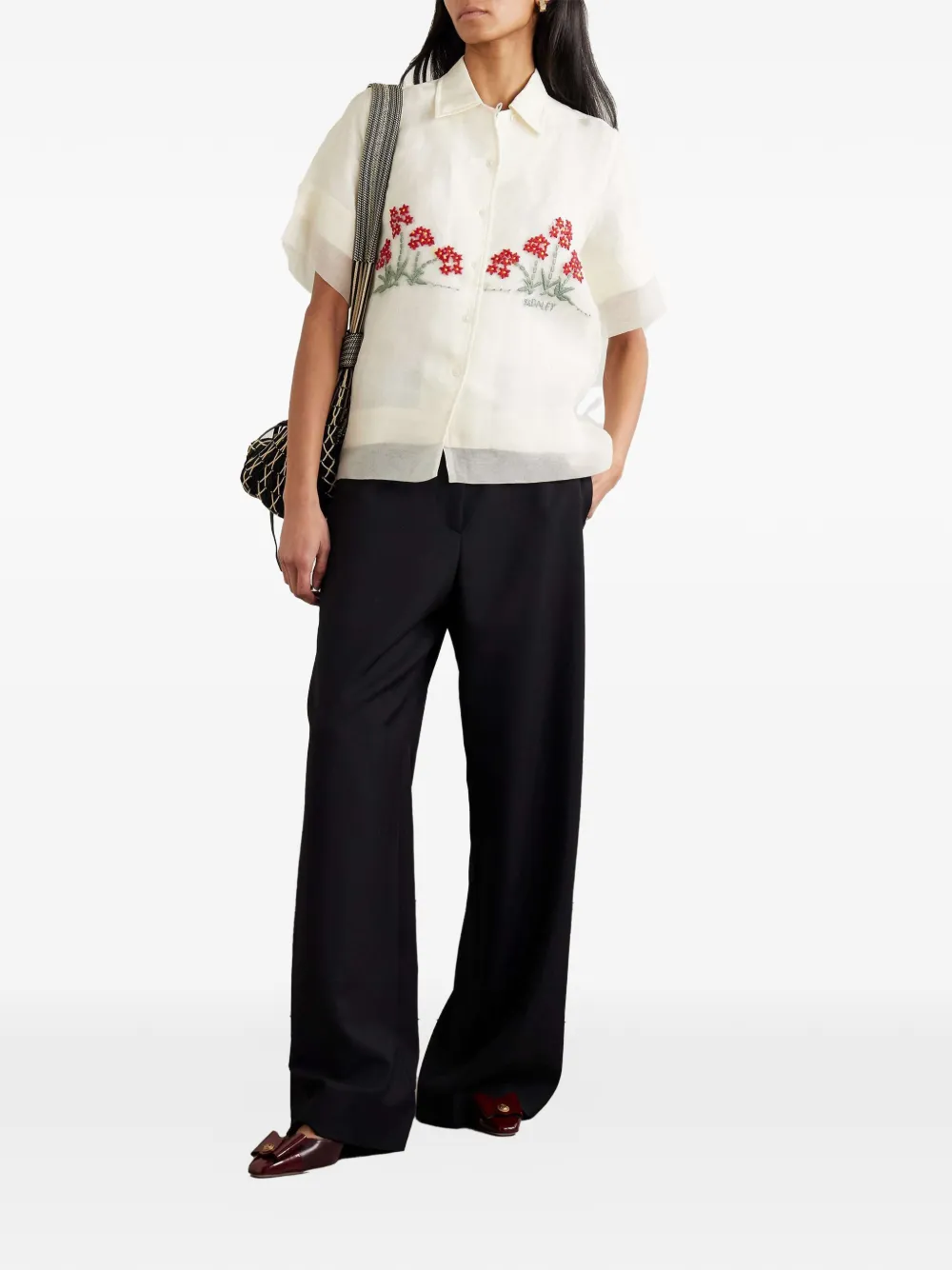  S.s.daley Cecilia Layered Shirt - Neutrals 