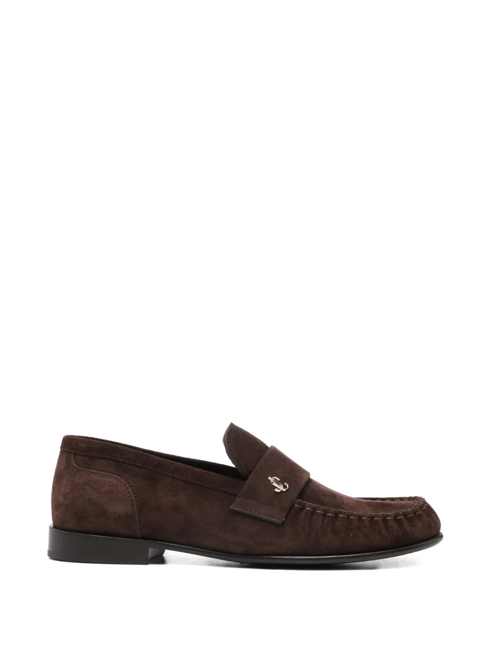 Jimmy Choo Ellis suede loafers Bruin