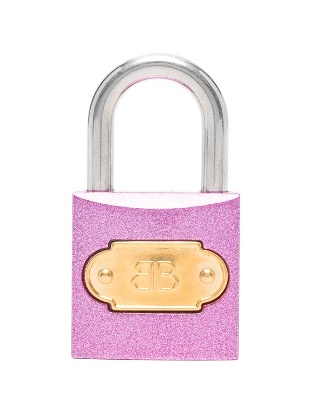 Balenciaga Schlüsselanhänger mit Logo - Rosa