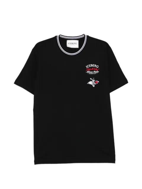 Iceberg ringer graphic T-shirt