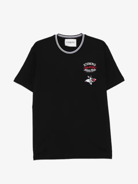 Iceberg ringer graphic T-shirt