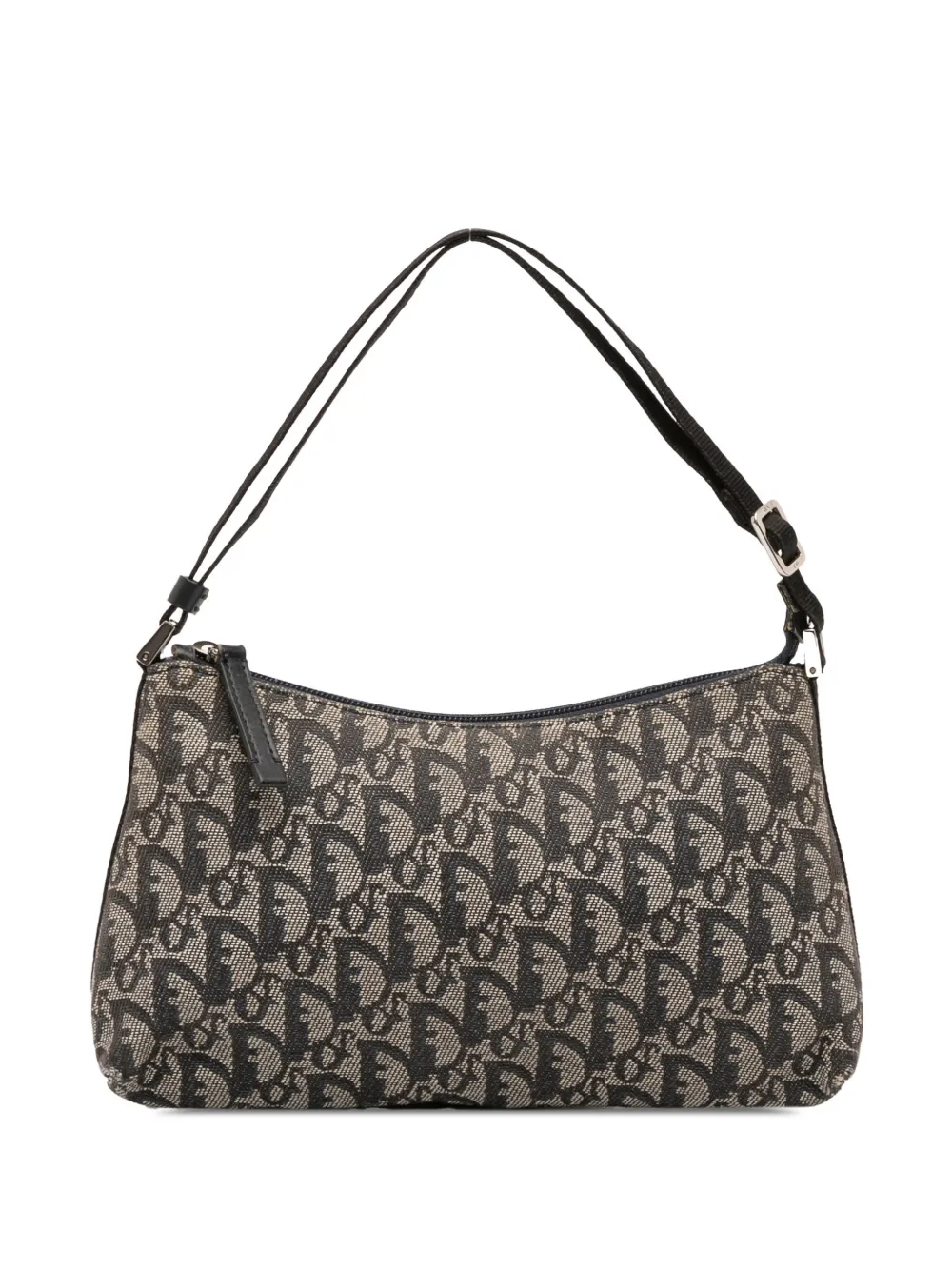 Christian Dior Pre-Owned 2005 Diorissimo Trotter Canvas shoulder bag - Blu