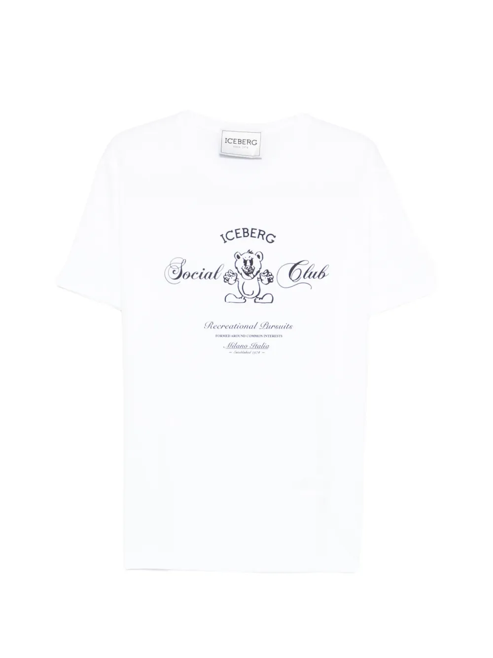 Iceberg graphic T-shirt - Bianco
