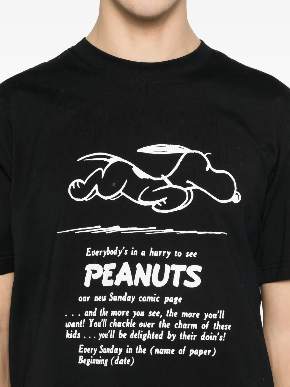 Iceberg T-shirt met print Zwart