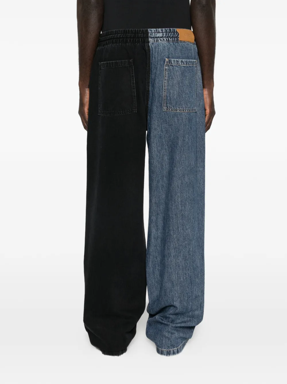 AMIRI Jeans met print Blauw