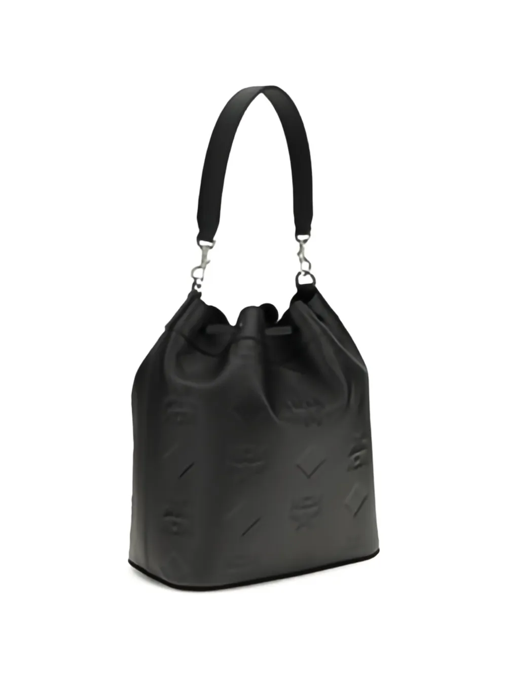 MCM Medium Dessau bucket-tas Zwart