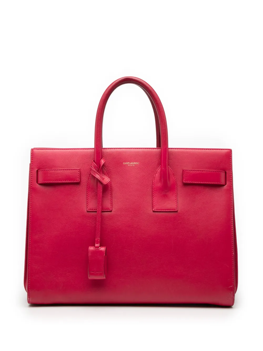 Saint Laurent Pre-Owned 2014 Small Leather Sac De Jour satchel - Rosa