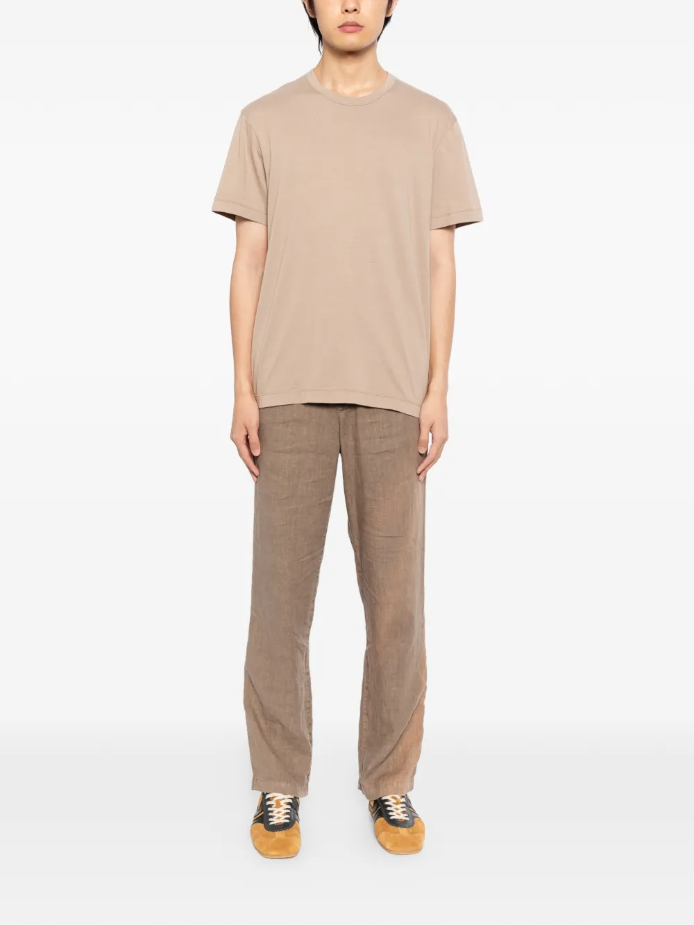 James Perse Crew neck T-shirt - Beige