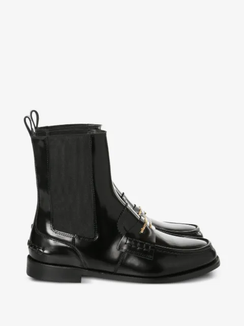 Alexander Wang chain-embellished boots