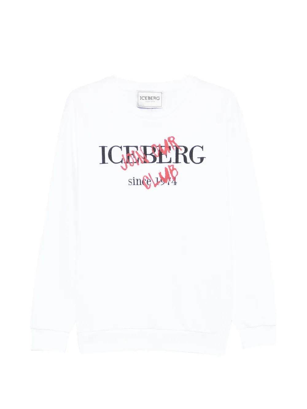 Iceberg graphic print sweatshirt - Bianco