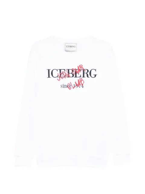 Iceberg graphic print sweatshirt