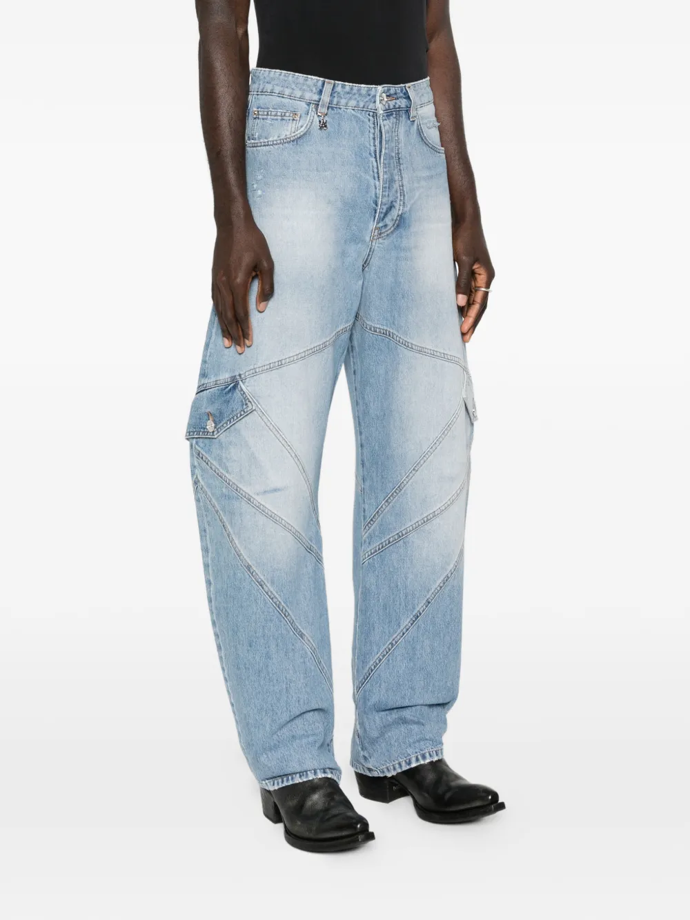  Amiri Vaqueros Cargo - Azul 
