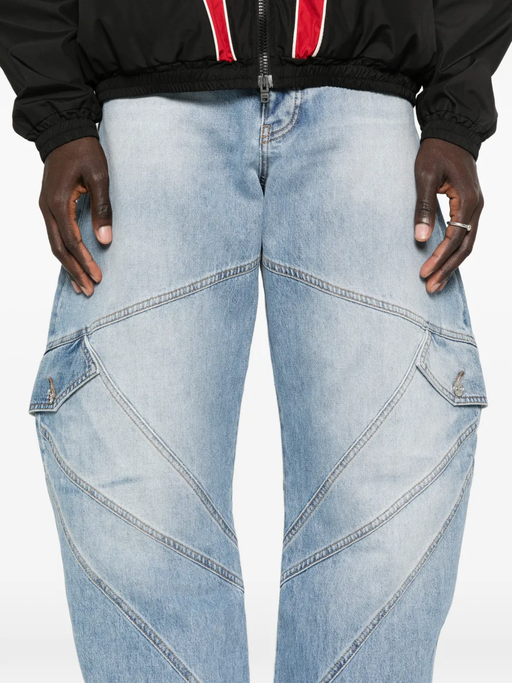 AMIRI blue cargo jeans - Blauw