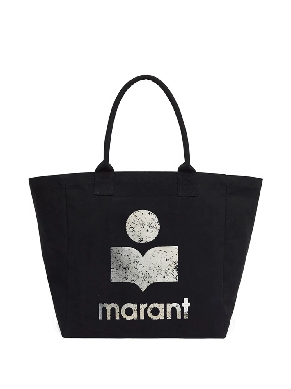 ISABEL MARANT Borsa tote Yenky con logo - Nero