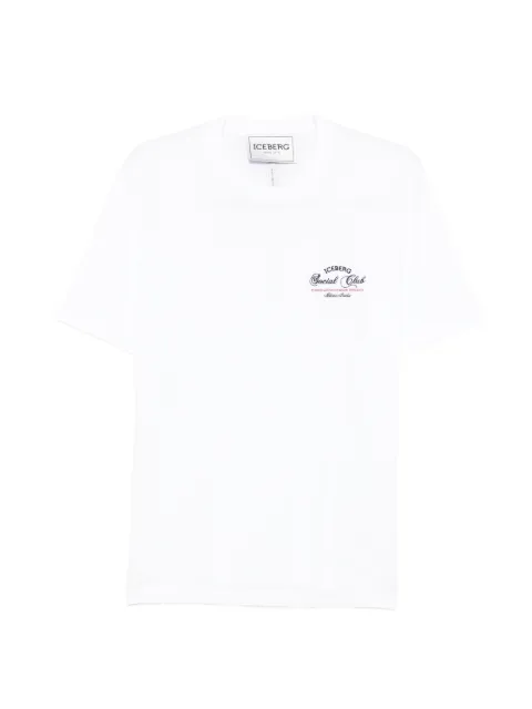 Iceberg logo graphic T-shirt