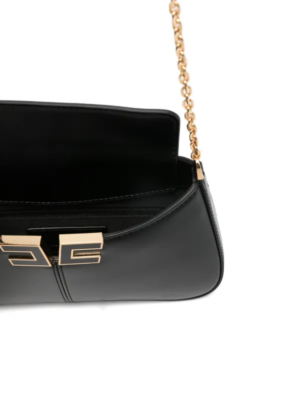 Elisabetta Franchi over-the-shoulder Bag With Logo Detail | Black