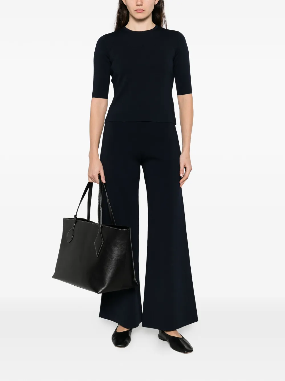 Max Mara wide-leg trousers - Blauw