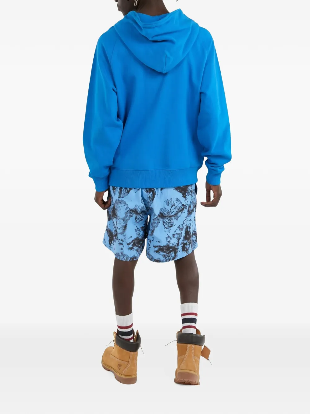 ICECREAM Cones & Bones zip-up hoodie Blauw