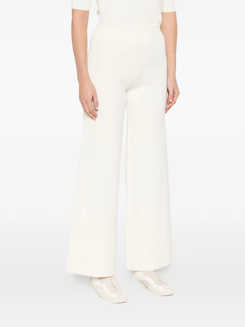  Max Mara Wide-leg Palazzo Pants - Neutrals 