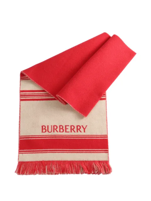 Burberry striped scarf