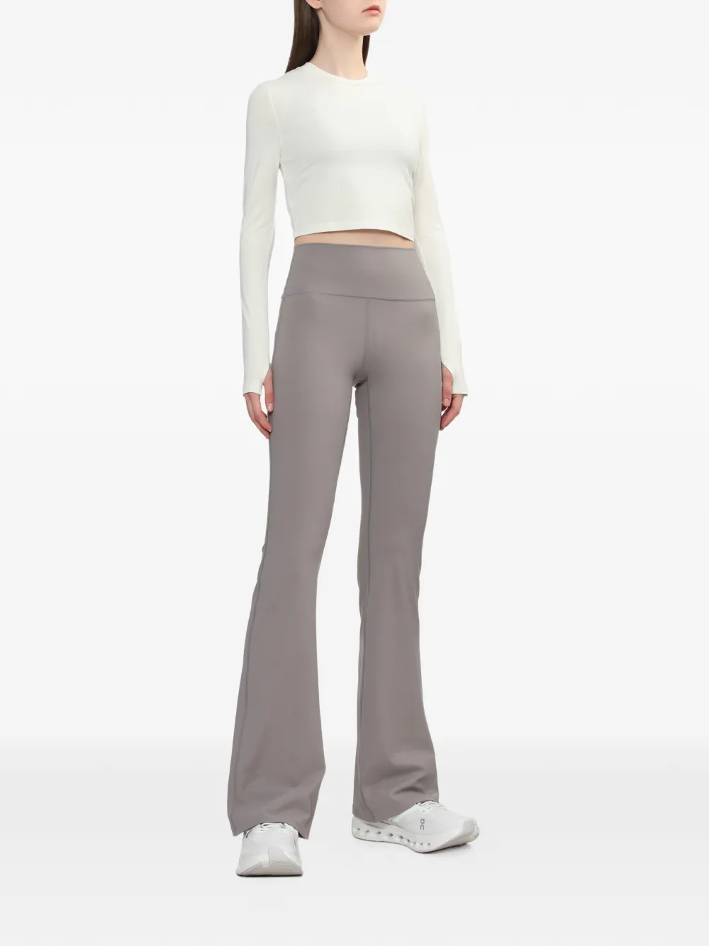  A Bathing Ape® Cropped Long-sleeve Top - Neutrals 