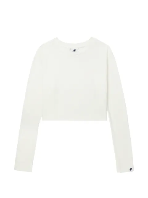 A BATHING APE® cropped long-sleeve top
