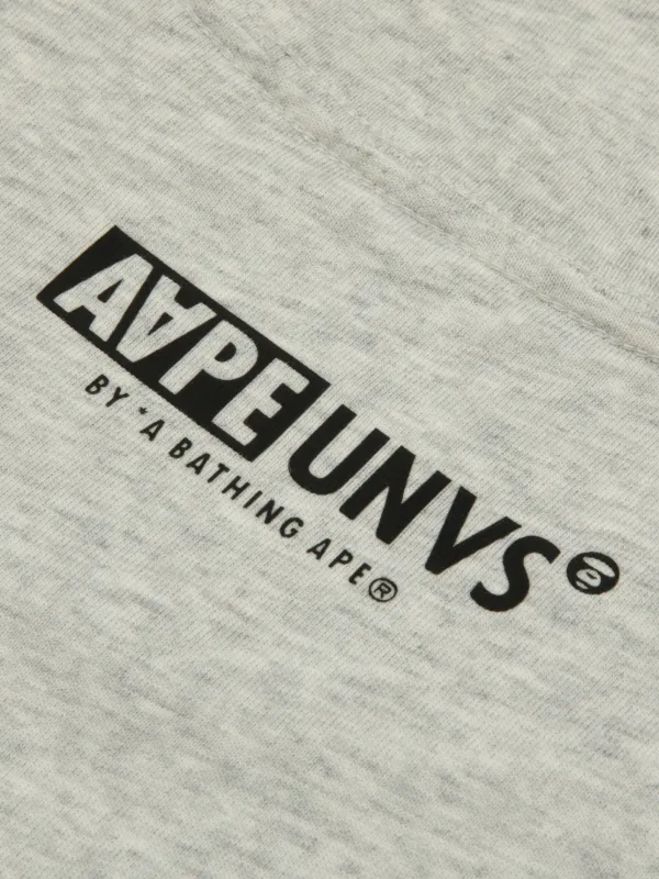 AAPE BY *A BATHING APE® カモフラージュロゴ Tシャツ | グレー