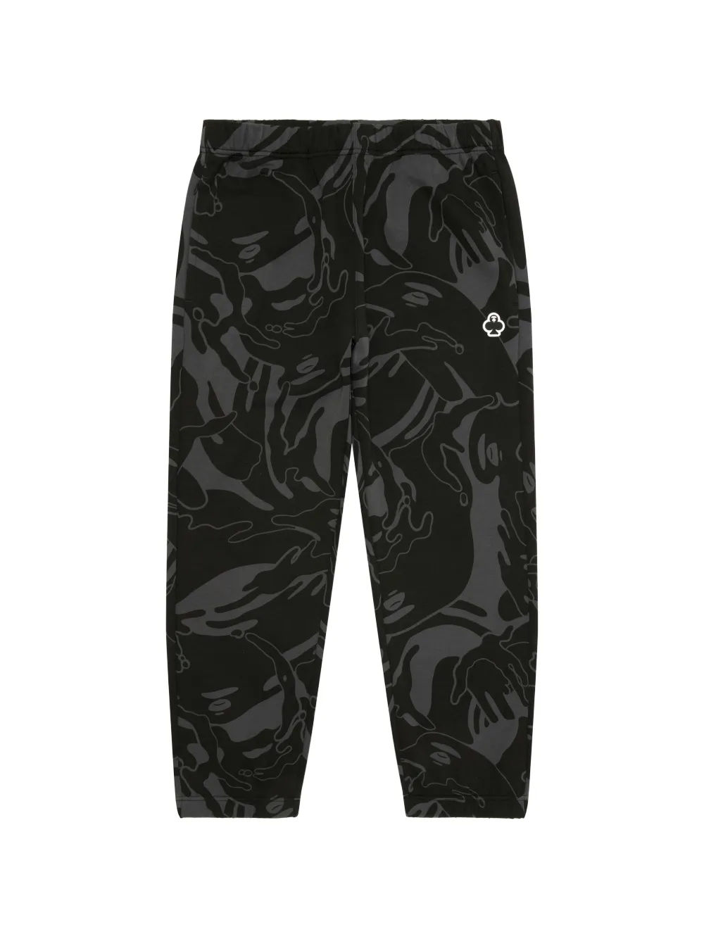 AAPE BY *A BATHING APE® moonface camo track pants - Nero