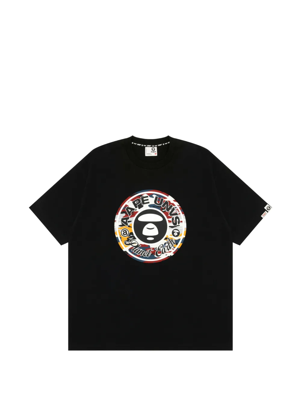 AAPE BY *A BATHING APE® Aape graphic T-shirt - Nero