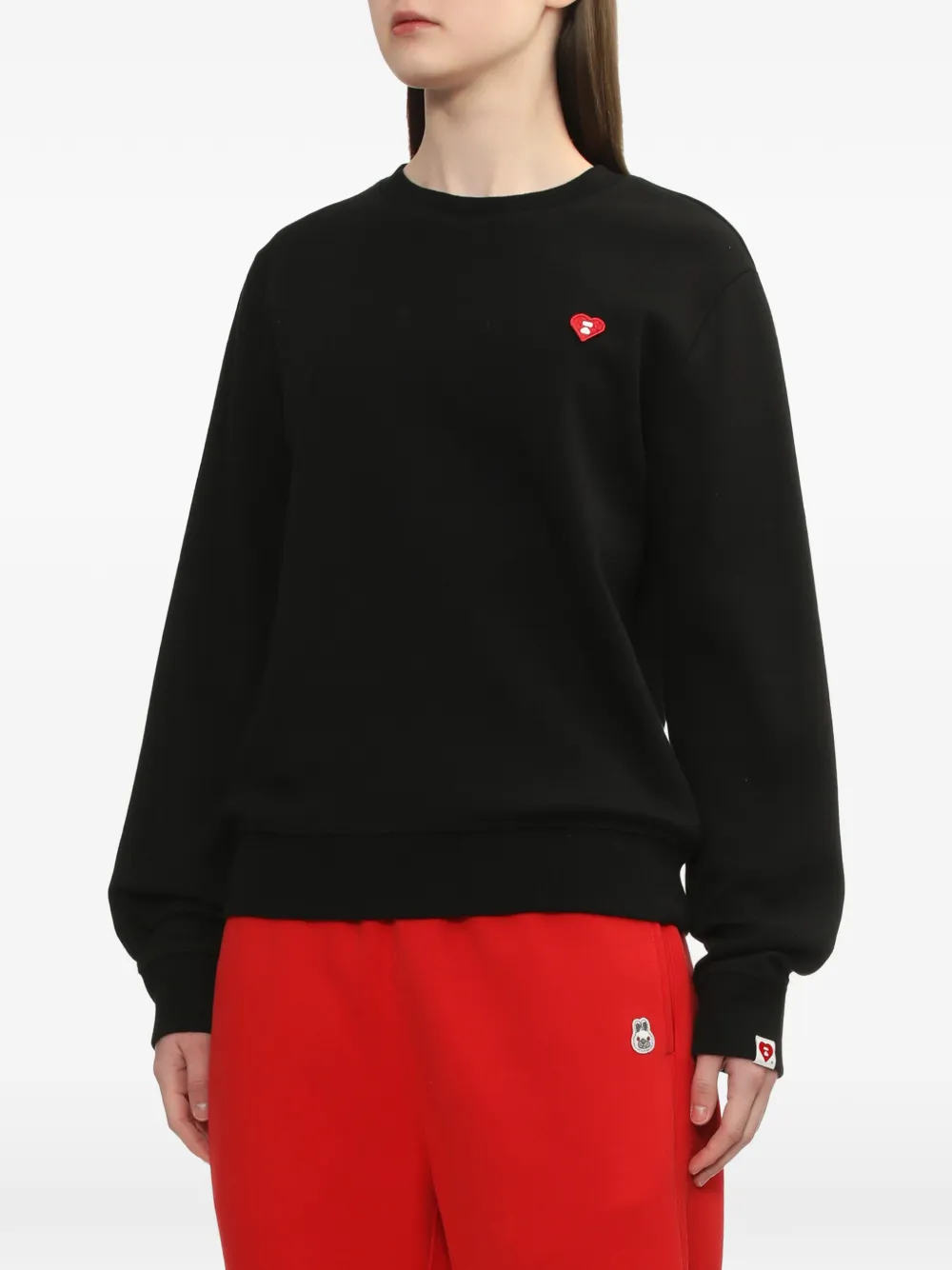  A Bathing Ape® Appliqué Sweater - Black 