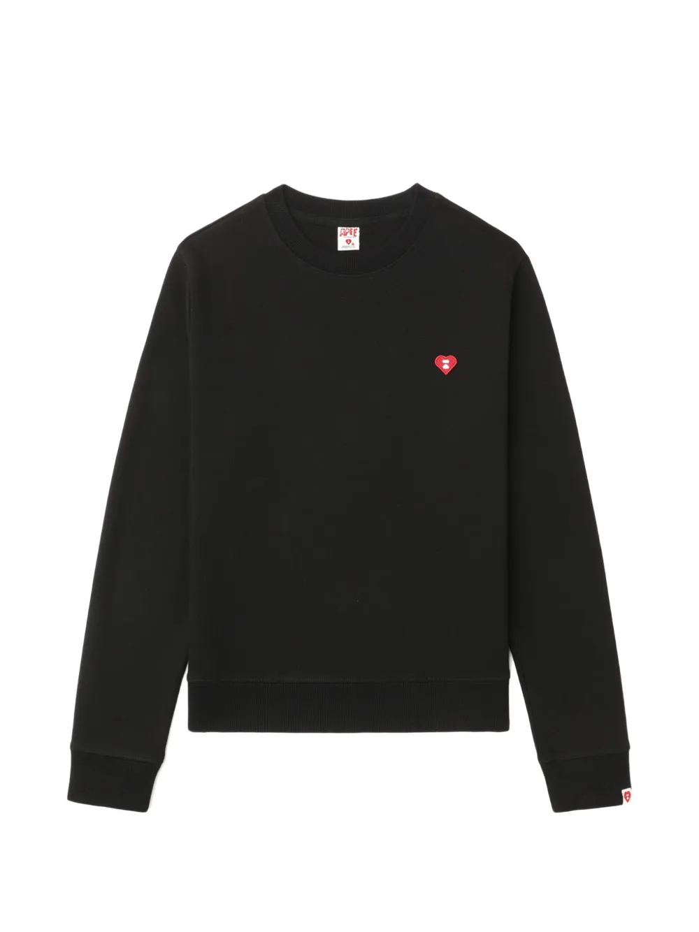 APEE™ by *A BATHING APE® appliqué sweater - Nero