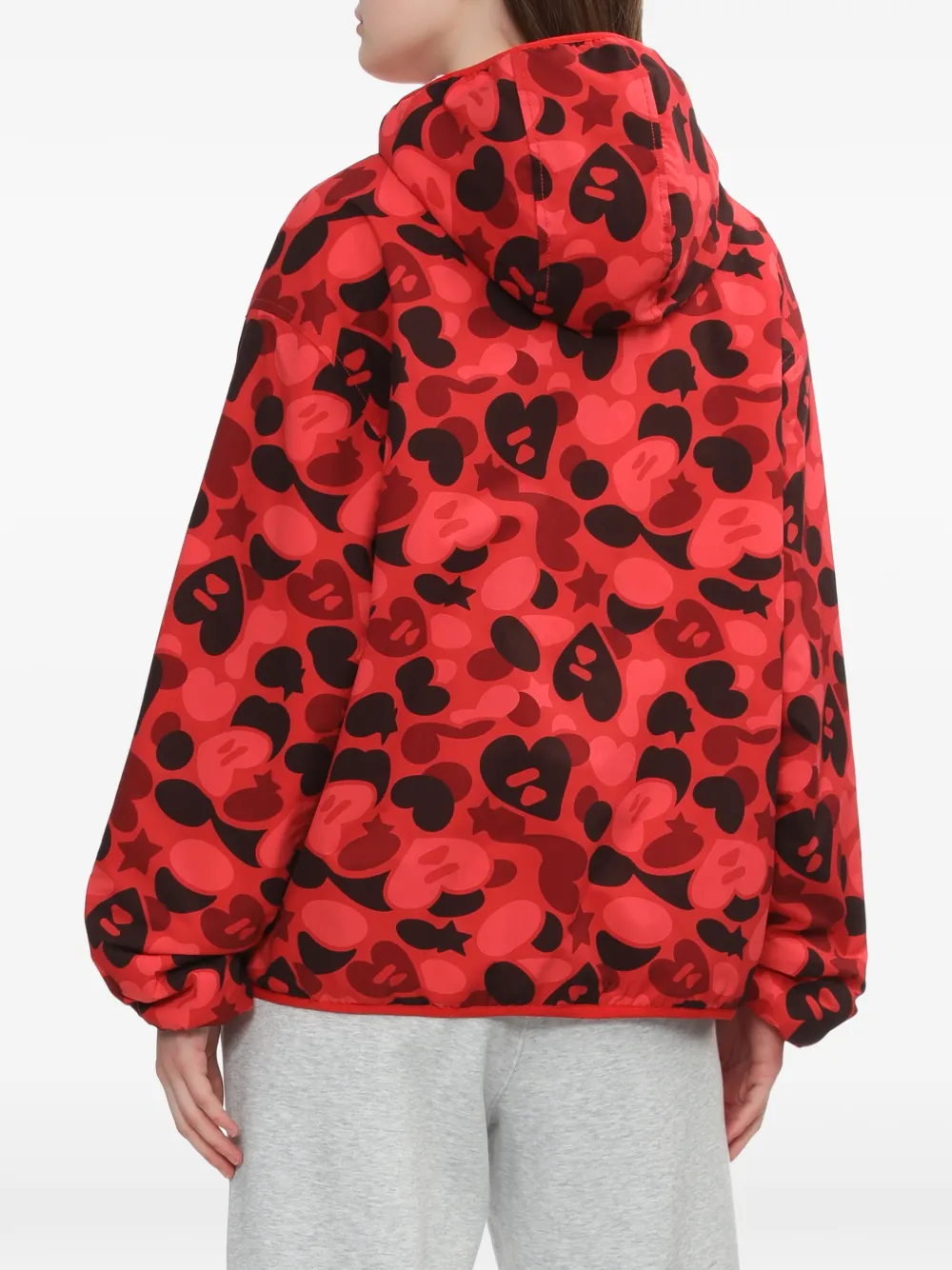 Apee hooded camouflage jacket