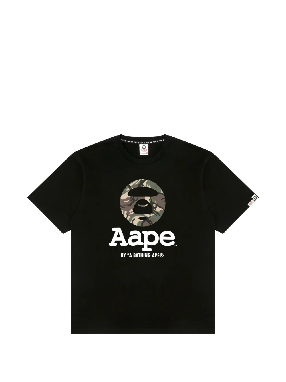 AAPE BY *A BATHING APE® cotton T-shirt - Nero