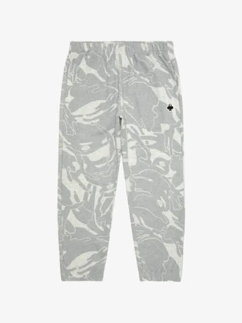 AAPE BY *A BATHING APE® moonface camo track pants