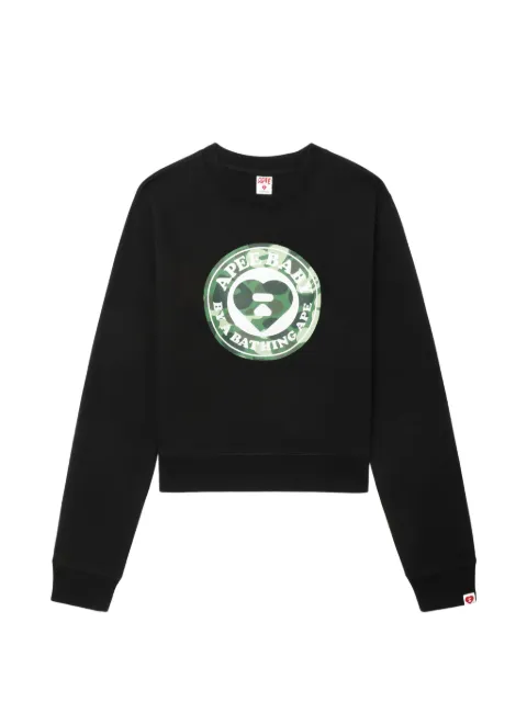 A BATHING APE® sudadera Round Camo