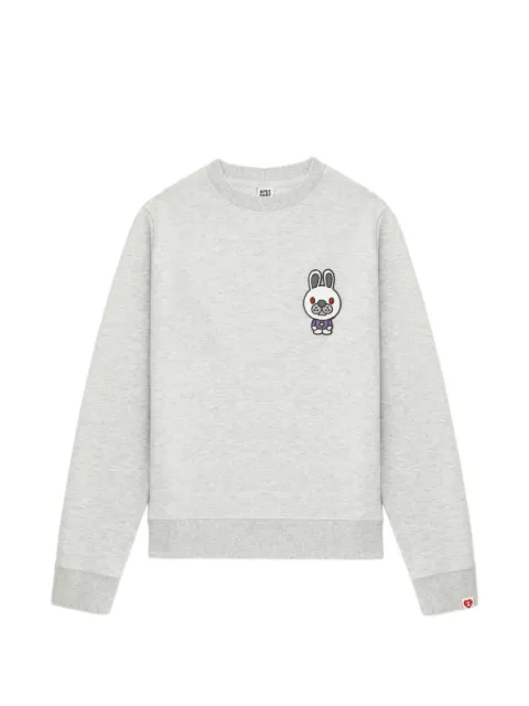 A BATHING APE® rabbit appliqué sweater