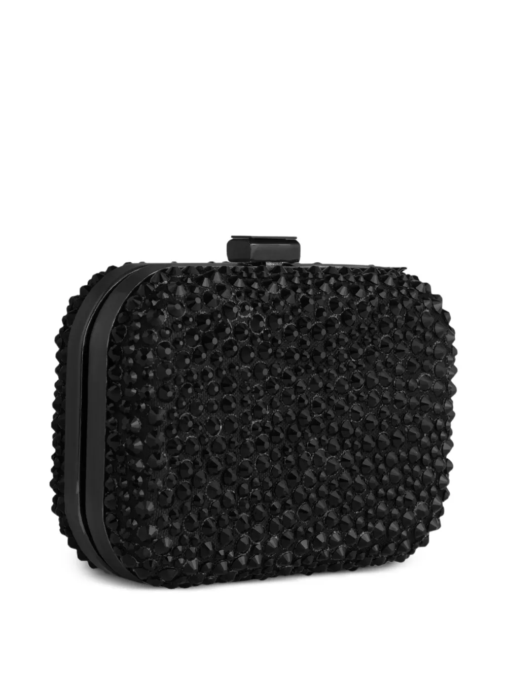 Gemy Maalouf Clutch verfraaid met kristallen Zwart