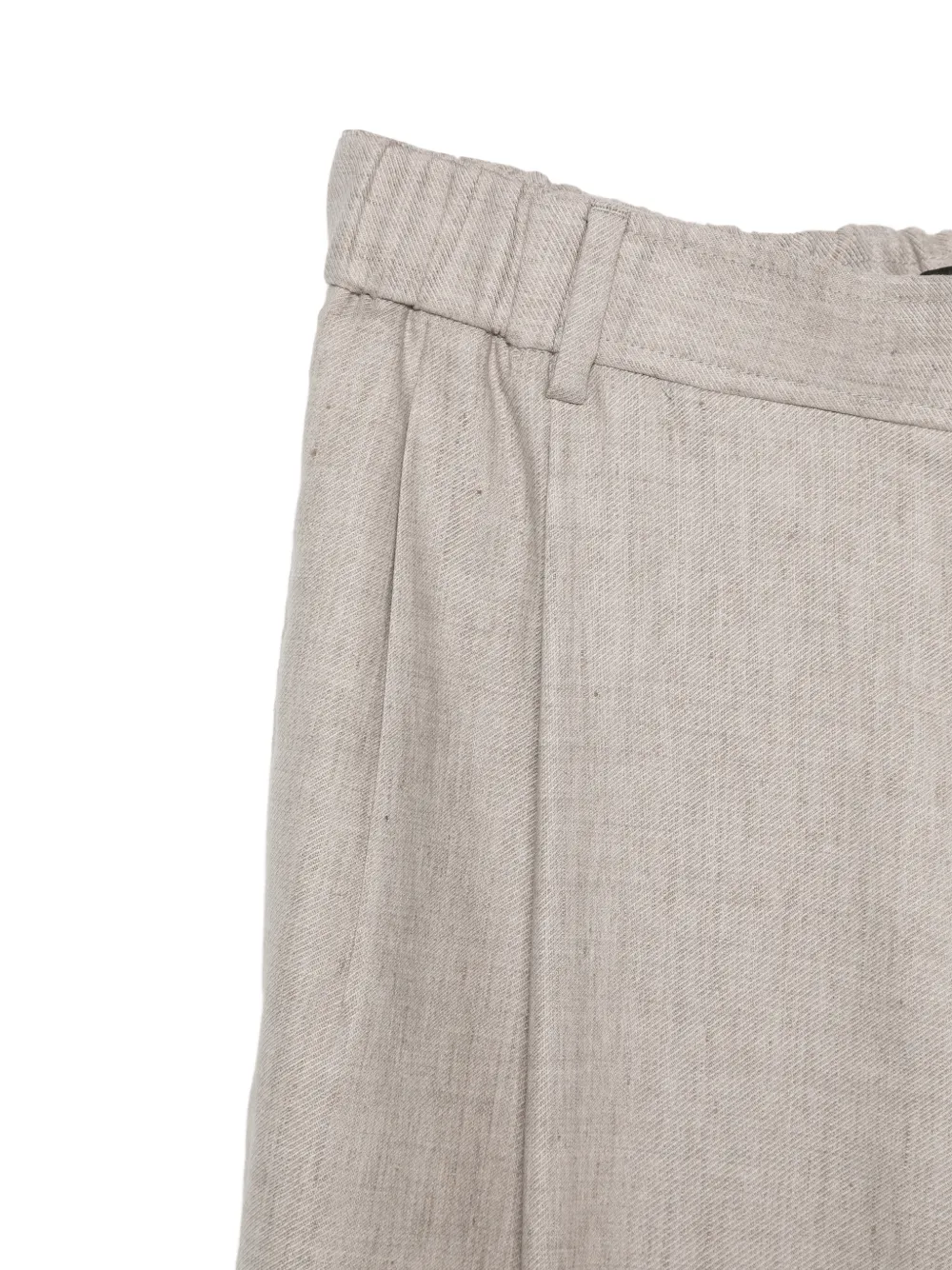  Brioni Pleated Trousers - Neutrals 