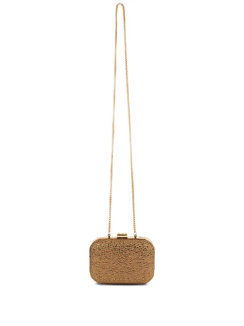 Gemy Maalouf Clutch verfraaid met kristallen Goud
