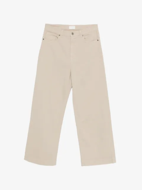 P.A.R.O.S.H. Cuoricini wide-leg jeans