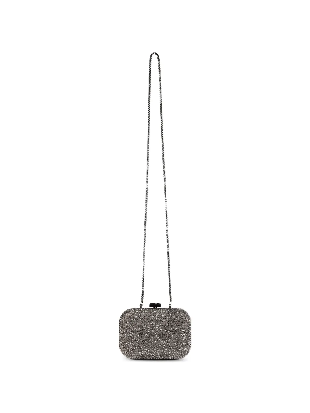 Gemy Maalouf Clutch verfraaid met kristallen Grijs