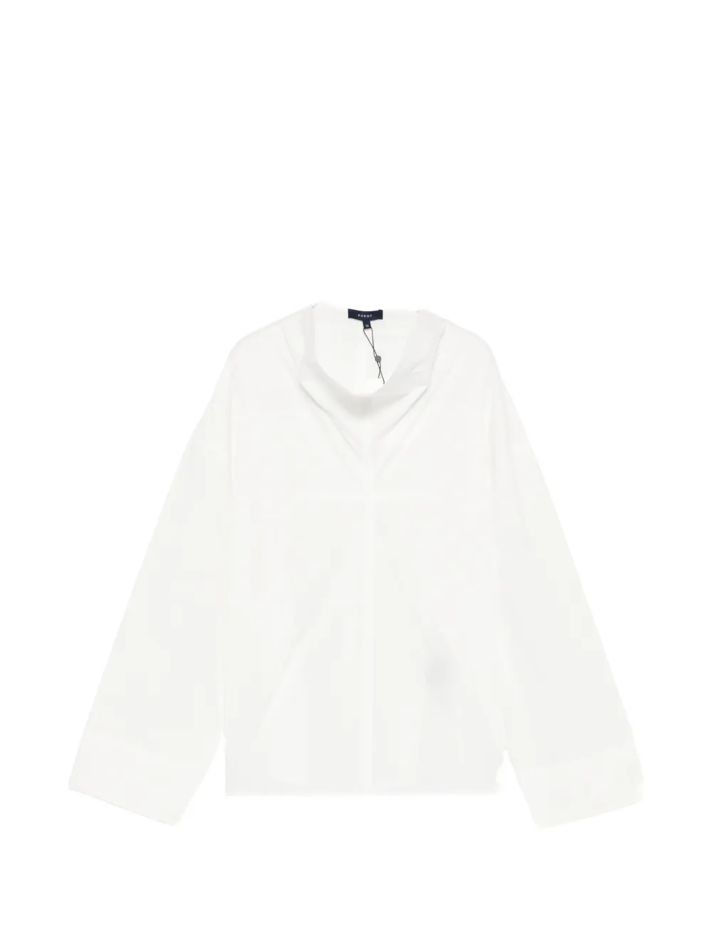 Soeur Umea funnel-neck blouse - Bianco