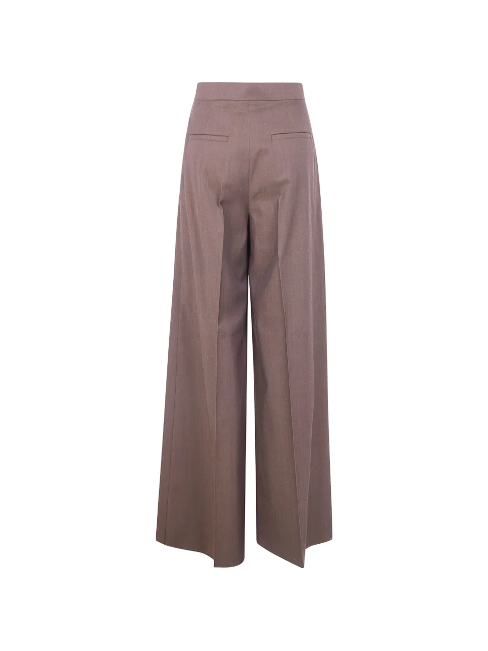  Max Mara Pleated High-waisted Trousers - Brown 